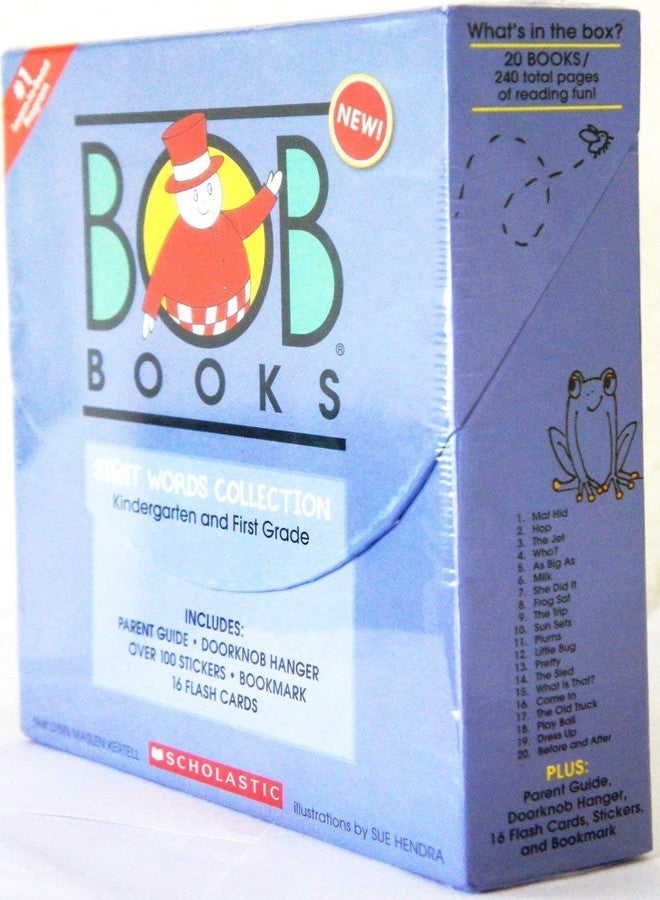 سكولاستيك مجموعة كتب الكلمات البصرية من SCHOLASTIC BOB [رياض الأطفال والصف الأول] - Image 3